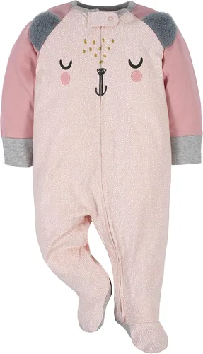 Miniatura 2 de Gerber Baby Girls 4 Pack Sleep N Play Footie