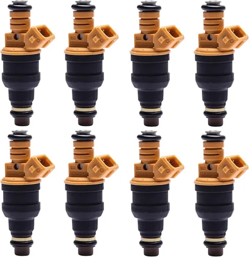 Miniatura 8 de 8 inyectores de combustible Motor de 4.8L 5.3L 6.0L Compatible con 99-07 más Reemplazar # 25317628