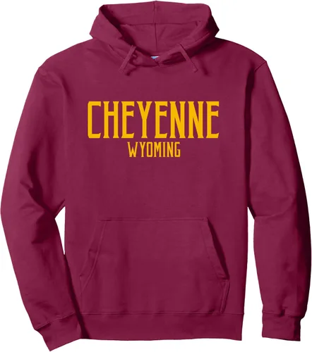 Miniatura 13 de Cheyenne Wyoming WY - Sudadera con capucha con estampado de ámbar