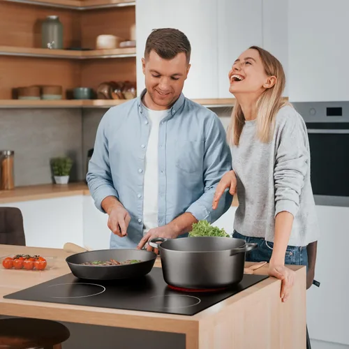 Miniatura 9 de Placa de cocina eléctrica de 4 quemadores, CDV 24 pulgadas, estufa eléctrica incorporada, estufa radiante de 220-240 V con bloqueo para niños