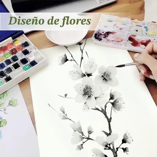 Miniatura 8 de FMFUNCTEX Cortinas de Nivel de Cocina Verde y Blanco de 24 Pulgadas de Largo con Estampado de Flores, Cortinas de Media Ventana para Baño