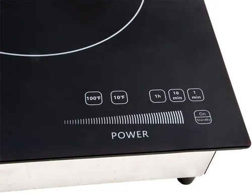 Miniatura 6 de SPT SR-657RTA: Comercial 220V 2600W Placa de inducción incorporada, negro/plata