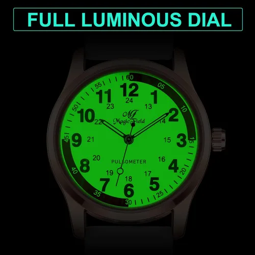 Miniatura 3 de oyeaho Reloj de enfermera para enfermeras, médicos, profesionales médicos, estudiantes, hombres, mujeres, unisex, fácil de leer, esfera luminosa
