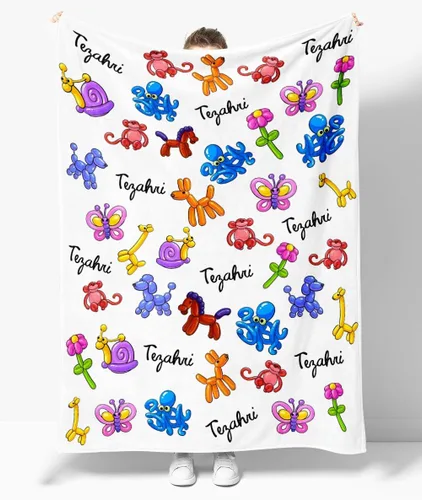Miniatura 38 de OLIVE OLIVIA Mantas personalizadas para niños con nombres, mantas personalizadas con nombre para adultos, manta personalizada, regalo