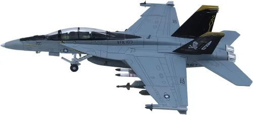 Miniatura 4 de F-18 Hornet Strike Attack Fighter Avión Modelo 1/100 Modelos militares fundidos a troquel F/A-18