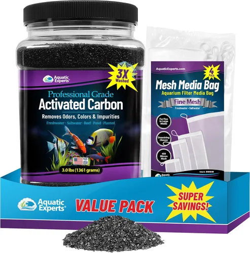 Miniatura 14 de Carbón activado de alta calidad, carbón de acuario para filtro de pecera, medios de filtro de acuario, carbón granulado para peceras, carbón