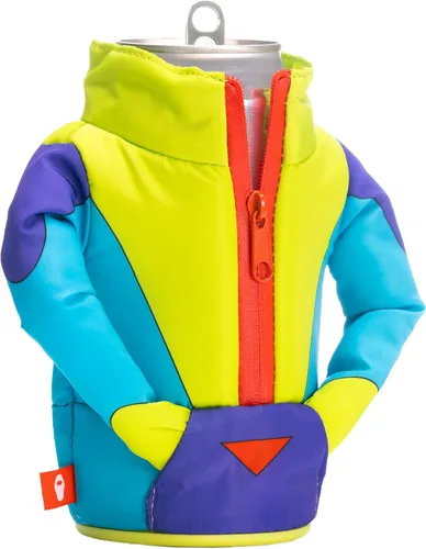 Miniatura 2 de Puffin - Chaqueta de esquí The Miller - Enfriador de botellas y latas altas aislado I Aislante de botellas de cerveza y latas de refrescos, mantiene