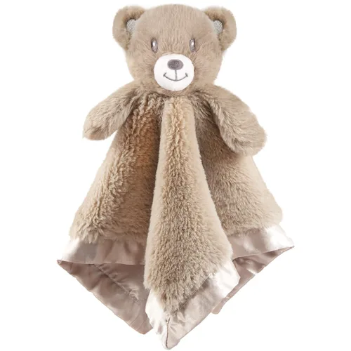 Miniatura 16 de Manta de Seguridad con Oso - Manta Suave para Bebé Lovey, Manta Esponjosa Unisex Lovie, Juguetes de Peluche para Acurrucarse, Oso de Peluche