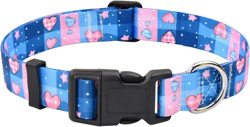 Miniatura 8 de Collar para Perros para Perros Pequeños y Gatos, Collar Suave y Cómodo para Mascotas para Perros Pequeños, Medianos y Grandes, Patrón Geométrico