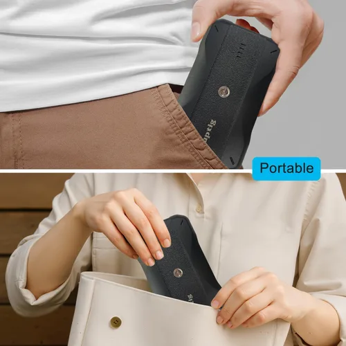 Miniatura 6 de Suptig Cargador portátil de 9000 mAh batería Banco de energía compatible para Gopro, Canon, Nikon, DJI osmo, Insta 360, Akaso More Cámara, teléfono