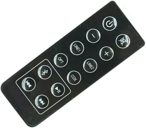 Miniatura 2 de HCDZ Mando a distancia de repuesto para altavoces Bluetooth de la estantería de Edifier R1280DB RC10E