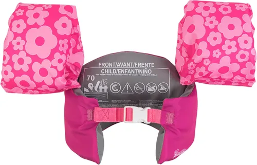 Miniatura 5 de SwimWays Barbie - Entrenador de natación, chaleco salvavidas aprobado por la Guardia Costera de Estados Unidos, chaleco de natación para niños