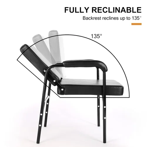 Miniatura 5 de Artist hand Silla de champú para salón Reclinng Silla de salón Silla de peluquero estilista Auto reclinables Sillas reclinables Champú Spa Equipo