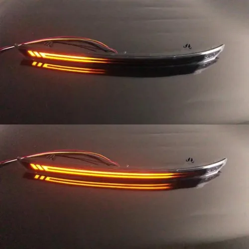 Miniatura 7 de Luz de freno LED para coche para BYD SONG PLUS 2020 2021 2022, LED Night DRL + luz de freno + señales de giro amarillas Streamer, Star Scan