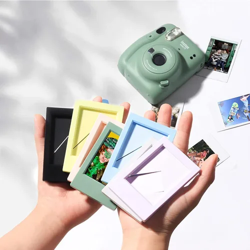 Miniatura 7 de Marco de fotos con soporte para Fujifilm Instax Mini 99 12 40 11 9 8 7+ 7s Evo Instant Camera Films Mini Link Smartphone Impresora Accesorios Fotos