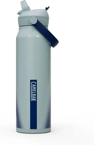 Miniatura 40 de CamelBak - Thrive - Botella de agua con tapa y pajilla, 20 onzas - Aislante de acero inoxidable, color negro