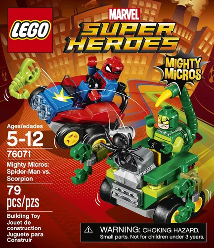 Miniatura 2 de Juego para armar LEGO Super Heroes Mighty micros: Hombre Araña vs. Scorpion 76071