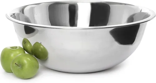 Ybmhome Tazón de Mezcla de Acero Inoxidable de Servicio Pesado de Calidad Profunda para Servir, Mezclar, Hornear y Cocinar (22 Cuartos)