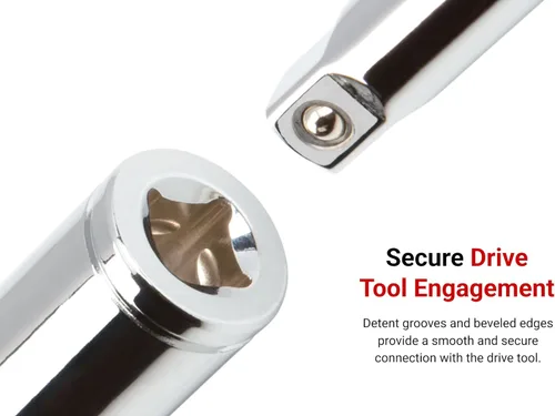 Miniatura 4 de TEKTON Unidad de 1/4 pulgadas x 0.157 in de profundidad de 6 puntos de zócalo SHD03102