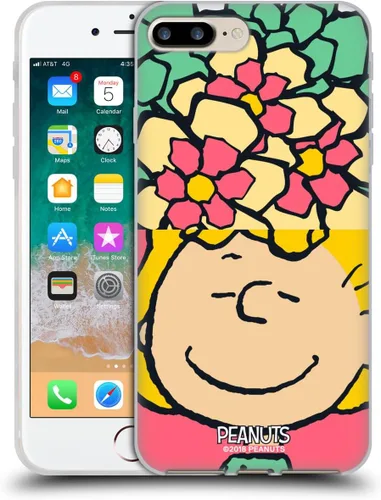 Miniatura 221 de Head Case Designs Funda de gel con licencia oficial de Peanuts Snoopy & Woodstock Halfs and Laughs [protección de grado militar] compatible