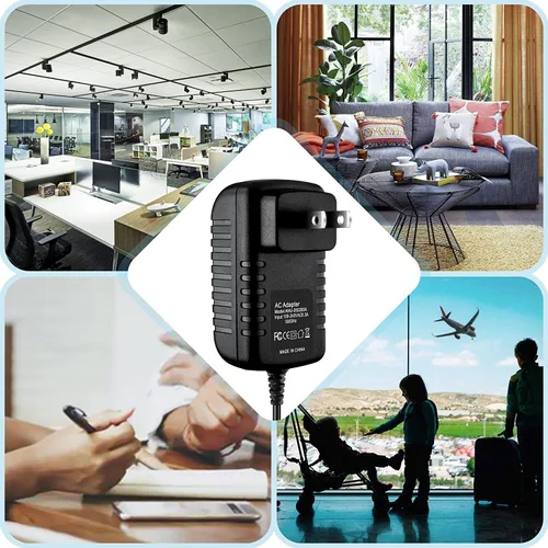 Miniatura 4 de DKKPIA Adaptador de CA para HOMEDICS SBM-200 masajeador Shiatsu Masajeador Fuente de alimentación