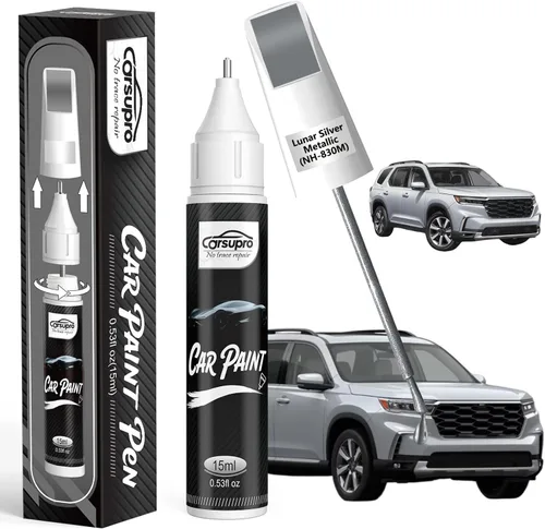 Miniatura 136 de Pintura de retoque para automóviles, pintura de retoque automotriz 2 en 1, reparación de arañazos de pintura de automóvil, fijación rápida precisa