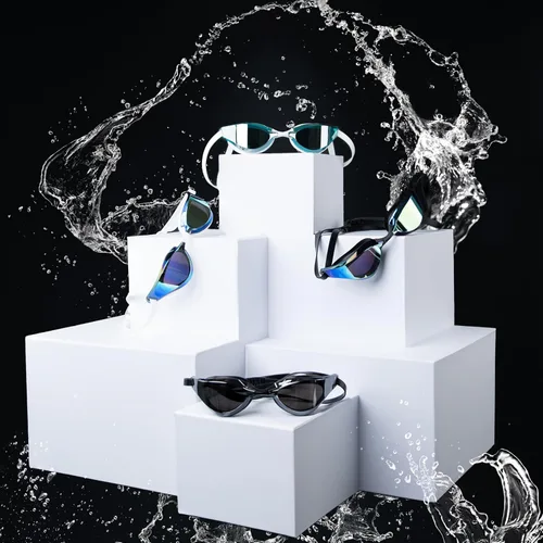 Miniatura 4 de THEMAGIC5 Gafas de natación Gafas de natación para adultos para hombres y mujeres Antivaho y sin fugas gafas de natación para recreación