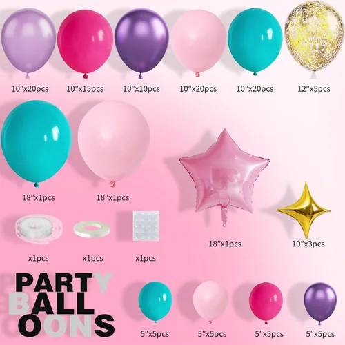 Miniatura 2 de Kit de arco de globos de graduación azul y dorado 2026, decoraciones de graduación 2026, globos dorados del número 2026 con explosión de estrella
