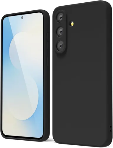 Miniatura 179 de oakxco Funda para teléfono Samsung Galaxy S21 Ultra con agarre de silicona líquida, bonita funda delgada y delgada de goma suave de TPU lisa