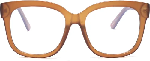 Miniatura 13 de JIM HALO Gafas de luz azul extragrandes para mujer, gafas de luz azul con montura cuadrada y gruesa para computadora, reducen la fatiga ocular