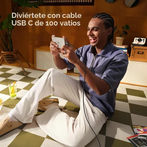 Miniatura 8 de UGREEN Uno - Cable USB C a USB C de 100 W, cable de carga rápida tipo C con pantalla LED para iPhone 17/17 Air/17 Pro/17 Pro Max/16, MacBook Negro