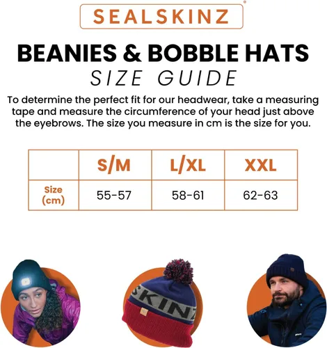 Miniatura 3 de SEALSKINZ Heacham - Gorro impermeable para clima frío