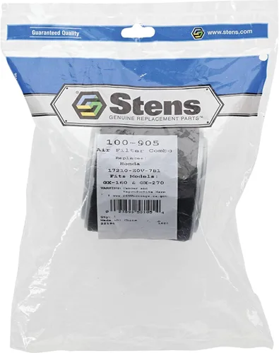 Miniatura 5 de Stens Combo de filtro de aire 100-905 compatible con/reemplazo para motores Honda GX160UT2 y GX200UT2 17210-Z0V-781 3 3/8 pulgadas de altura, 1 3/8