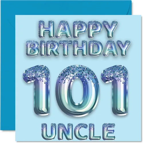 Miniatura 157 de Stuff4 Tarjeta de primer cumpleaños para niños, globo de fiesta con purpurina azul, tarjetas de feliz cumpleaños para niño de 1 año, nieto, hijo, 57