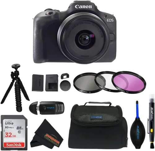 Miniatura 9 de Canon Cámara sin espejo EOS R100, montaje RF, solo cuerpo (renovado)