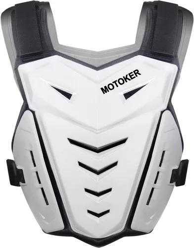 Protector de pecho para motocross para adultos y jóvenes, chaleco protector para motocicleta, protector trasero para bicicleta de tierra y carreras
