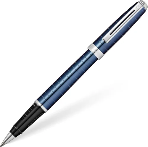 Miniatura 10 de Sheaffer Prelude - Bolígrafo de laca de ónix negro con tapa de paladio perseguido y ribete chapado en oro de 22 quilates