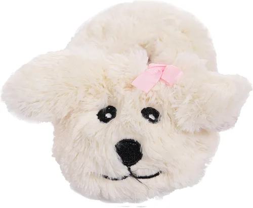 Laura Ashley Pantuflas tipo zueco de conejito o perro para niñas pequeñas, color rosa (ver tamaños y colores)