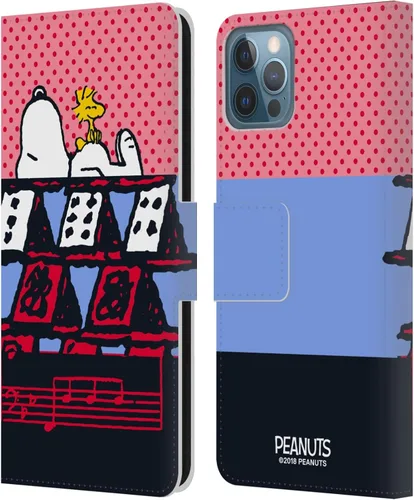 Miniatura 223 de Head Case Designs Funda de piel con licencia oficial de Peanuts Snoopy & Woodstock Balloon Halfs and Laughs para Apple iPhone 7/8/SE 2020 y 2022