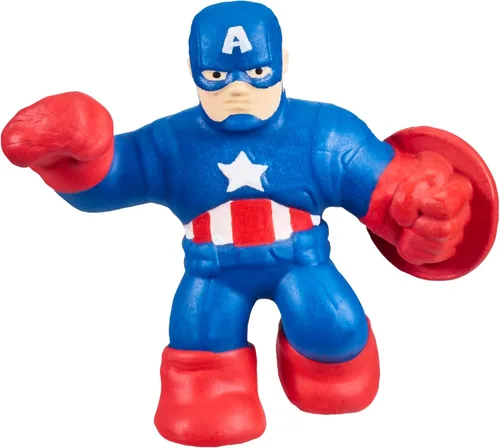 Miniatura 7 de Heroes of Goo Jit Zu Minis Groot, Black Widow, Capitán América, Spider-Man, Venom y Capitán Marvel Figuras MINI Paquete de 6