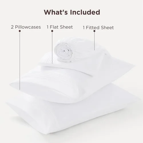Miniatura 7 de Bedsure Juego de Sábanas King de Bolsillo Profundo - Se Adapta a Colchones de Hasta 21 Pulgadas de Grosor - 4 Piezas de Sábanas GentleSoft, Absorben