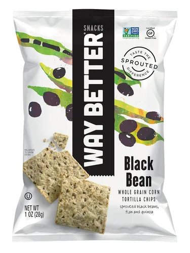 Miniatura 32 de Way Better Snacks Chips de tortilla, batata, 5.5 onzas