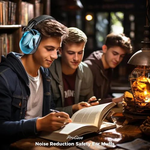 Miniatura 17 de ProCase NRR 28dB Noise Reduction Ear Muffs, Foldable Adjustable Noise Cancelling Headphones
