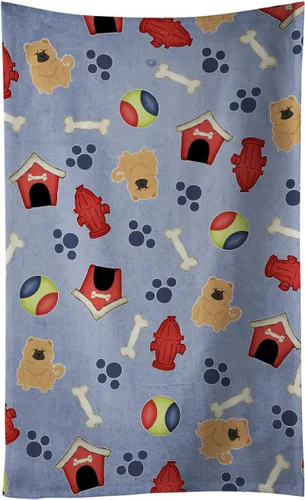 Miniatura 90 de Caroline's Treasures BB2654KTWL Dog House Collection Airedale - Toalla de cocina para invitados, toalla de baño decorativa para cara, té, paño