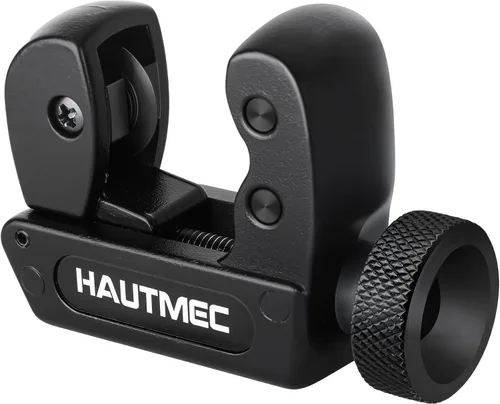 HAUTMEC Herramienta de corte de tubo de cobre 1/8" a 1-1/8" OD (3-30mm), Mini herramienta de corte de tubo de cobre para PVC, cobre, aluminio y tubo
