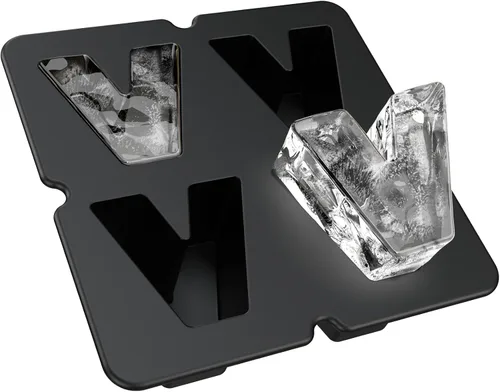 Miniatura 21 de Molde personalizado para cubitos de hielo Letra N - Molde de hielo de silicona con letras para moldes de cubitos de hielo personalizados y moldes