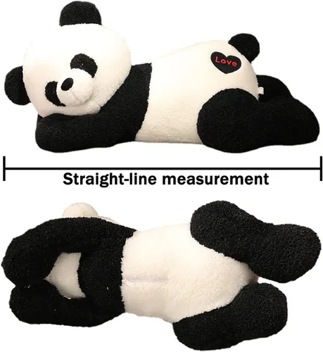 Miniatura 5 de Somao Juguete de peluche de oso panda gigante, lindo panda grande, almohada suave para abrazar para niños, novia, cojín para dormir, regalo
