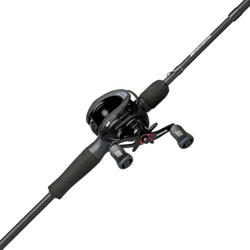 Abu Garcia Max SX Low Profile Baitcast Reel and Fishing Rod Combo