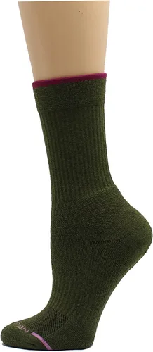 Miniatura 4 de Dr. Motion Calcetines de compresión para mujer con cojín mejorado y soporte de arco transpirable, 4 pares