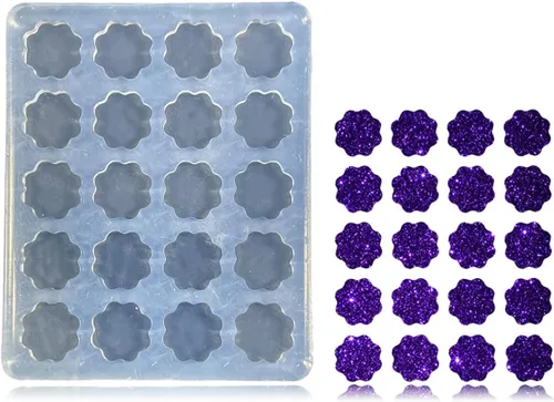 Miniatura 6 de Mini moldes para aretes con forma de puerta, molde de silicona para aretes de bricolaje, aretes de oreja, colgantes, manualidades de fabricación